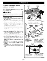 Предварительный просмотр 24 страницы Ryobi BT3100 Operator'S Manual