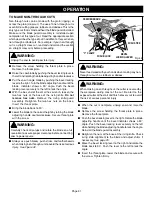 Предварительный просмотр 31 страницы Ryobi BT3100 Operator'S Manual