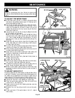 Предварительный просмотр 39 страницы Ryobi BT3100 Operator'S Manual