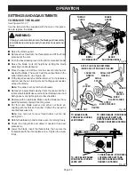 Предварительный просмотр 23 страницы Ryobi BT3100K Owner'S Operation Manual