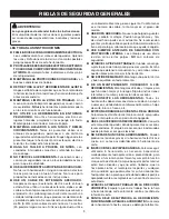 Preview for 3 page of Ryobi BTS12S (Spanish) Manual Del Operador