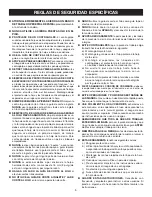 Preview for 5 page of Ryobi BTS12S (Spanish) Manual Del Operador