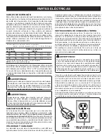 Preview for 8 page of Ryobi BTS12S (Spanish) Manual Del Operador