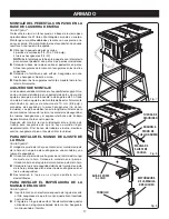 Preview for 17 page of Ryobi BTS12S (Spanish) Manual Del Operador