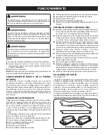 Preview for 20 page of Ryobi BTS12S (Spanish) Manual Del Operador