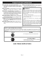 Preview for 6 page of Ryobi BTS15 Operator'S Manual