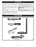 Предварительный просмотр 9 страницы Ryobi BTS15 Operator'S Manual