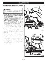 Preview for 33 page of Ryobi BTS15 Operator'S Manual