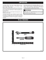 Предварительный просмотр 9 страницы Ryobi BTS20 Operator'S Manual