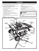 Предварительный просмотр 11 страницы Ryobi BTS20 Operator'S Manual