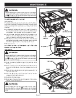 Preview for 31 page of Ryobi BTS20 Operator'S Manual