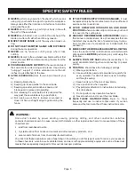 Preview for 5 page of Ryobi BTS20R-1 Operator'S Manual