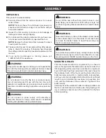 Preview for 14 page of Ryobi BTS20R-1 Operator'S Manual