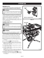 Предварительный просмотр 24 страницы Ryobi BTS20R-1 Operator'S Manual