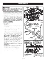 Предварительный просмотр 29 страницы Ryobi BTS20R-1 Operator'S Manual