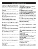 Preview for 9 page of Ryobi BTS21 (Spanish) Manual Del Operador