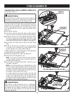 Предварительный просмотр 28 страницы Ryobi BTS21 (Spanish) Manual Del Operador