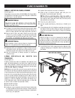 Предварительный просмотр 33 страницы Ryobi BTS21 (Spanish) Manual Del Operador