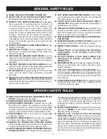 Предварительный просмотр 4 страницы Ryobi BTS211 Operator'S Manual