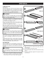 Предварительный просмотр 22 страницы Ryobi BTS211 Operator'S Manual