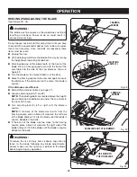 Предварительный просмотр 28 страницы Ryobi BTS211 Operator'S Manual