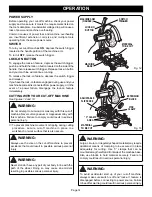 Preview for 14 page of Ryobi C2600 Operator'S Manual