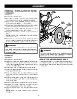 Preview for 12 page of Ryobi C358 Operator'S Manual