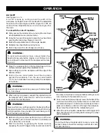 Preview for 17 page of Ryobi C358 Operator'S Manual