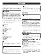 Preview for 11 page of Ryobi C430 RY34421 Operator'S Manual