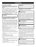 Предварительный просмотр 29 страницы Ryobi C430 RY34421 Operator'S Manual