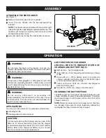 Preview for 10 page of Ryobi CAG1800 Operator'S Manual