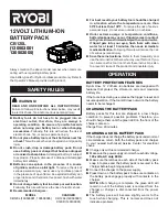 Ryobi CB120L Operator'S Manual предпросмотр