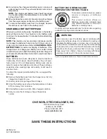 Предварительный просмотр 2 страницы Ryobi CB120L Operator'S Manual