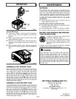 Preview for 2 page of Ryobi CB120N Operator'S Manual