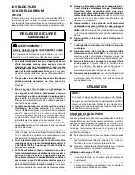 Preview for 3 page of Ryobi CB120N Operator'S Manual