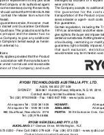 Preview for 7 page of Ryobi CBI1442D Operator'S Manual