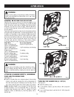 Preview for 12 page of Ryobi CCC180L Operator'S Manual