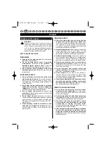 Предварительный просмотр 10 страницы Ryobi CCG-1801M User Manual