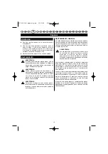 Предварительный просмотр 23 страницы Ryobi CCG-1801M User Manual