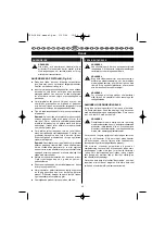 Preview for 46 page of Ryobi CCG-1801M User Manual