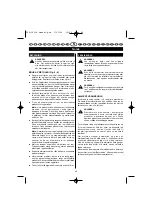 Предварительный просмотр 50 страницы Ryobi CCG-1801M User Manual