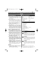 Preview for 89 page of Ryobi CCG-1801M User Manual