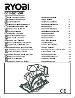 Preview for 1 page of Ryobi CCS-1801/DM User Manual