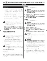 Preview for 22 page of Ryobi CCS-1801/DM User Manual