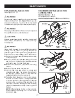 Preview for 21 page of Ryobi CCW180 Operator'S Manual