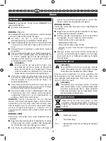 Preview for 42 page of Ryobi CDC1802 User Manual