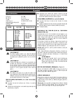 Preview for 78 page of Ryobi CDC1802 User Manual