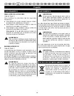 Preview for 27 page of Ryobi CDI-1443? CDI-1803 User Manual