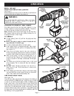 Предварительный просмотр 7 страницы Ryobi CDL1202P Operator'S Manual