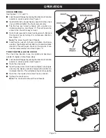 Предварительный просмотр 13 страницы Ryobi CDL1202P Operator'S Manual